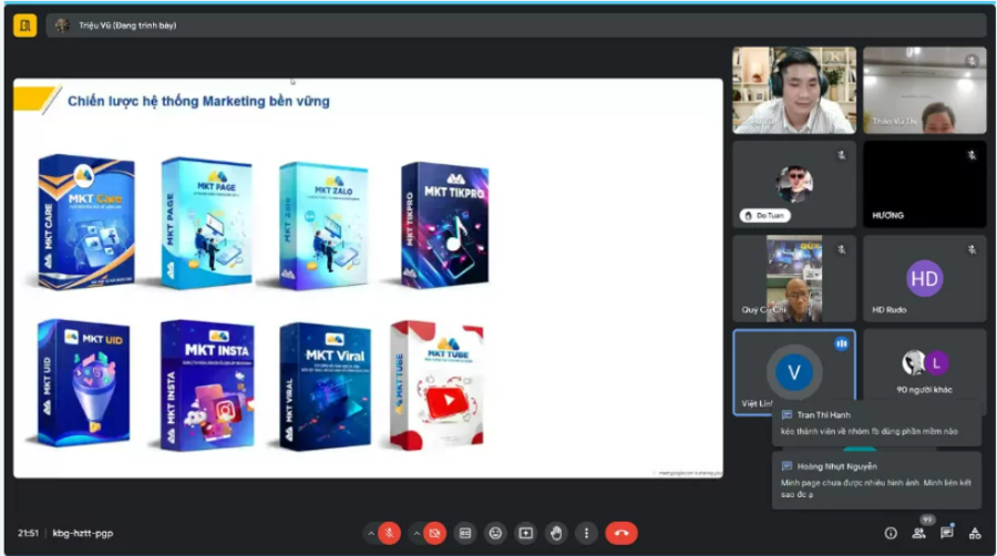 Chuyên gia Vũ Quốc Triệu chia sẻ về chiến lược hệ thống marketing bền vững Hơn 100 Doanh Nghiệp Tham Gia Chương Trình Đào Tạo Đột Phá Cùng Phần Mềm MKT